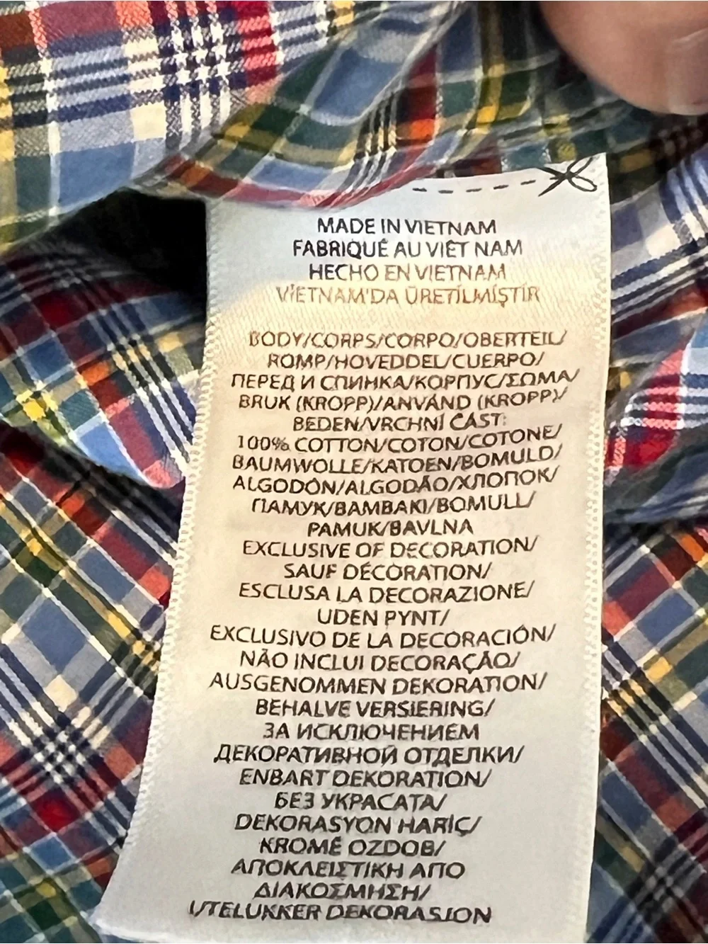 Boys Ralph Lauren Blue and Pink Plaid Button-Down Shirt